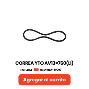 CORREA YTO AV13×760(LI) ESK404