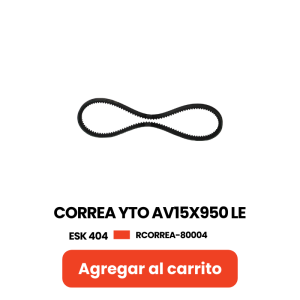 CORREA YTO AV15X950 LE MOD.ESK405